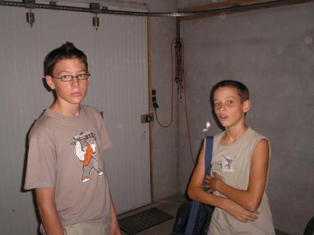 mon cous et matias