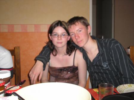 ma soeur et sont copain